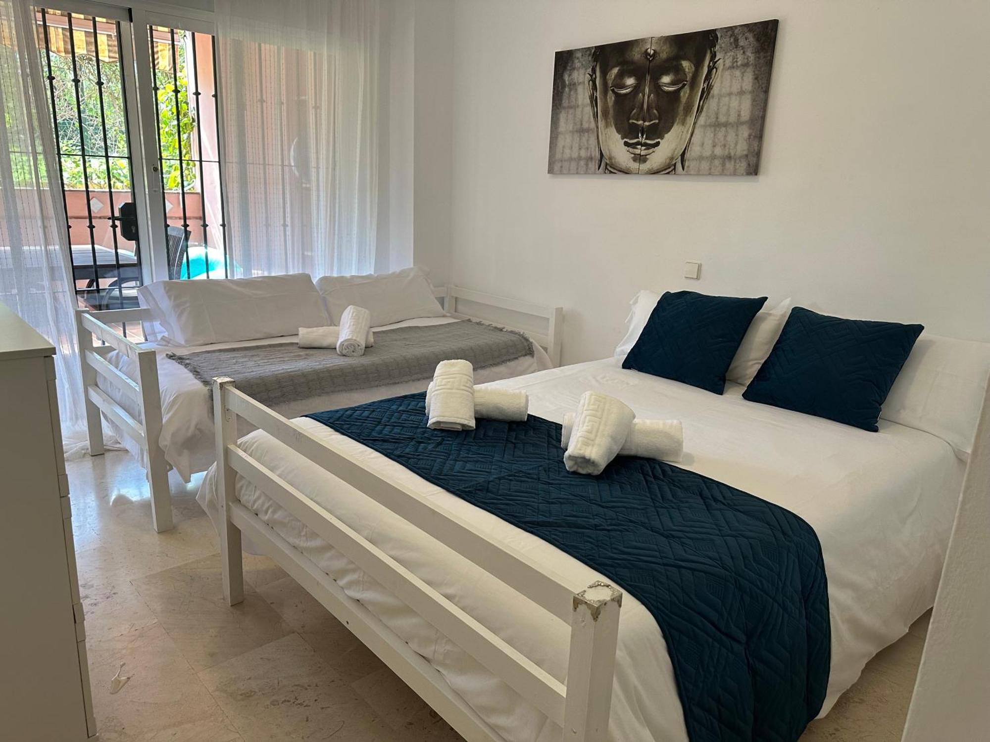 Apartamento En Marbella Guadalmina Primera Linea De Campo De Golf Los Cartujanos Exterior foto